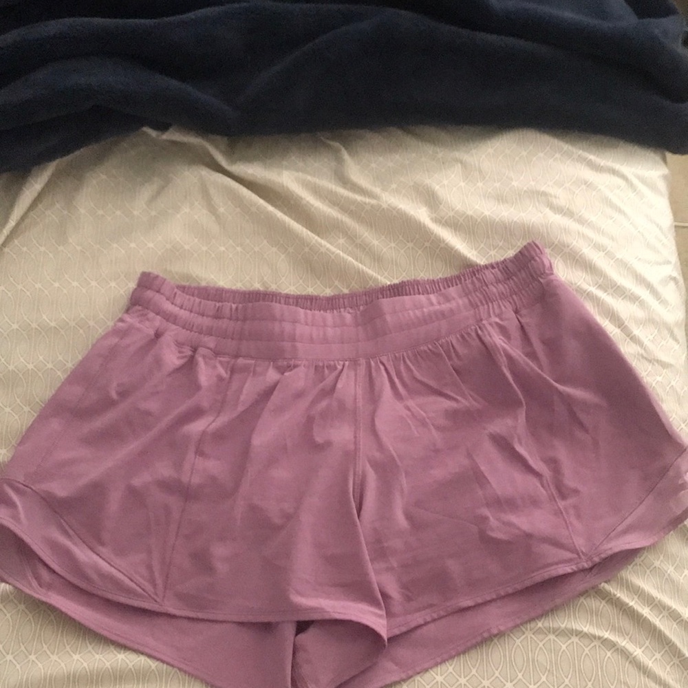 Purple lululemon shorts size 12 “tall”